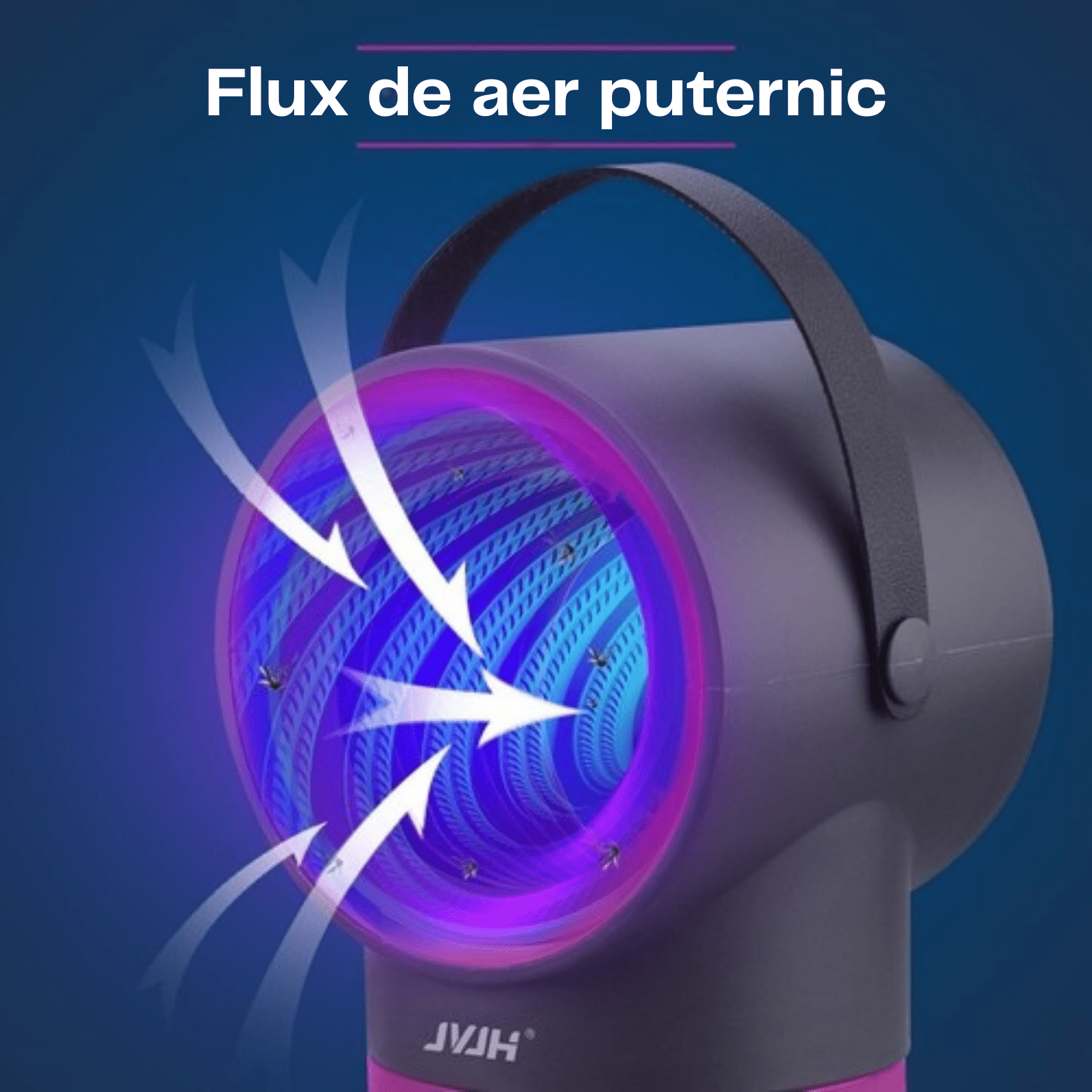 Lampă Xiaomi anti - țânțari UV LED USB – Capcană electrică insecte pentru dormitor și birou - Zanzar.ro