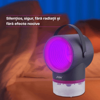 Lampă Xiaomi anti - țânțari UV LED USB – Capcană electrică insecte pentru dormitor și birou - Zanzar.ro